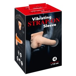 Strap on Vibrating Sleeve